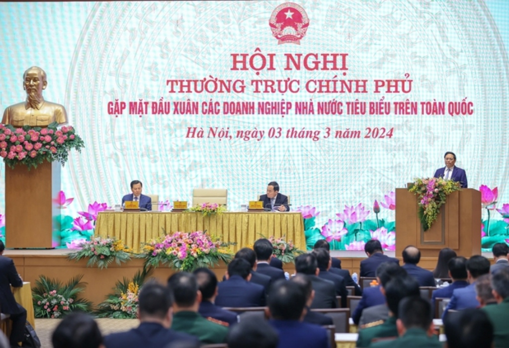 Thường trực Chính phủ gặp mặt đầu xuân các doanh nghiệp nhà nước tiêu biểu trên toàn quốc